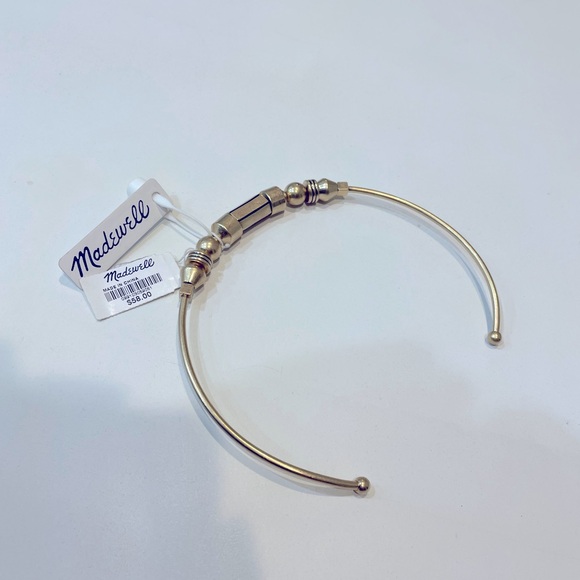 Madewell Brushed Gold Collar Necklace - Picture 2 of 3